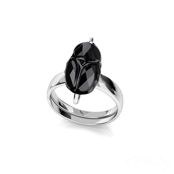 Silver Jet Ring