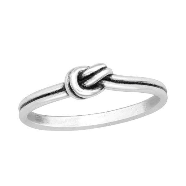 Silver Knot Ring