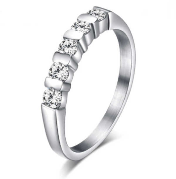 Womens CZ  Engagement ring