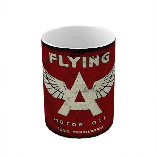 Flying Oil Ceramic Coffee Mug