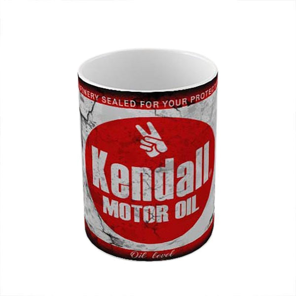 Kendall Motor Oil Ceramic Coffee Mug