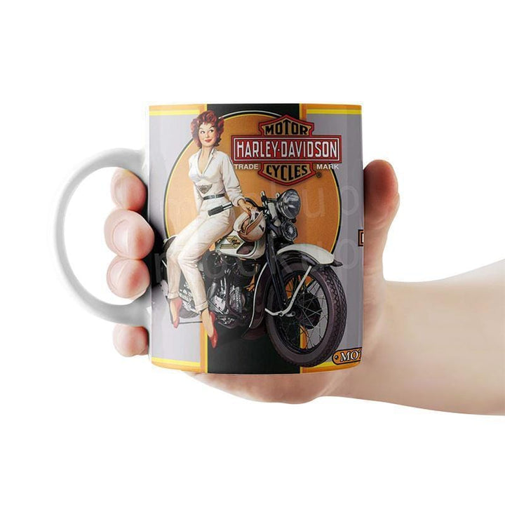 Harley Design Motorcycle Mug