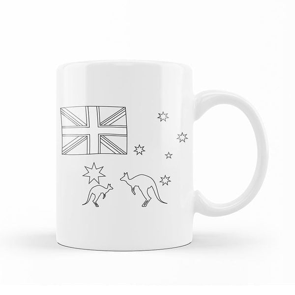 Australia Art Coffee Mug