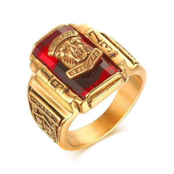 Men Vintage  Cocktail Signet Ring