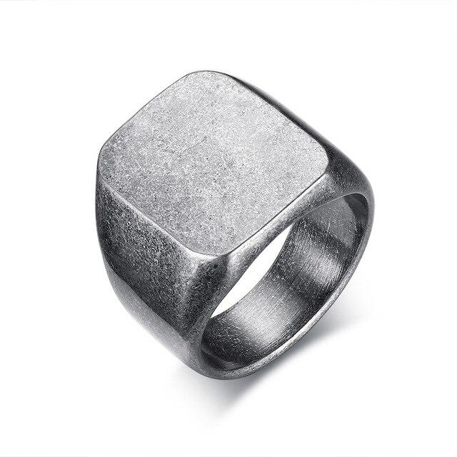 Men's Vintage Signet Rings
